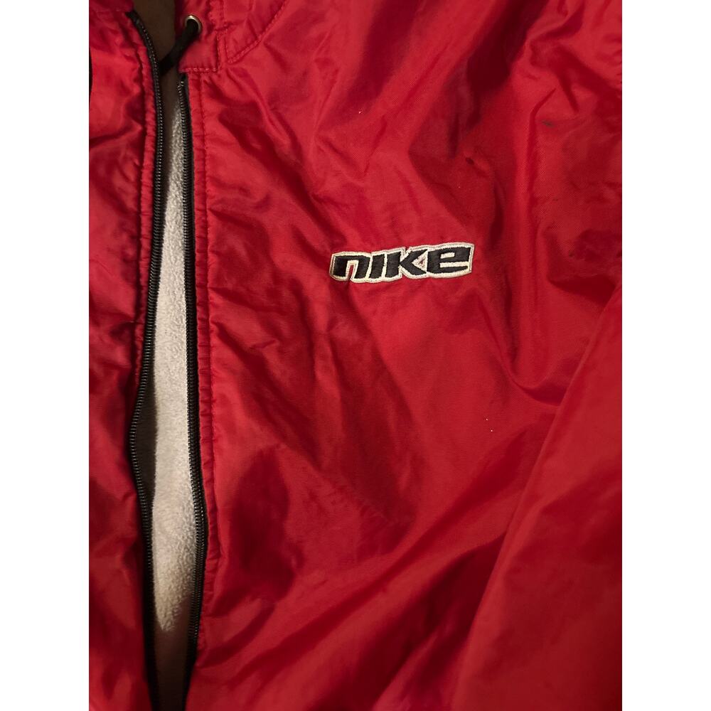 Vintage Nike Windbreaker Coat – Size XL – Red/Gray - Picture 3 of 9